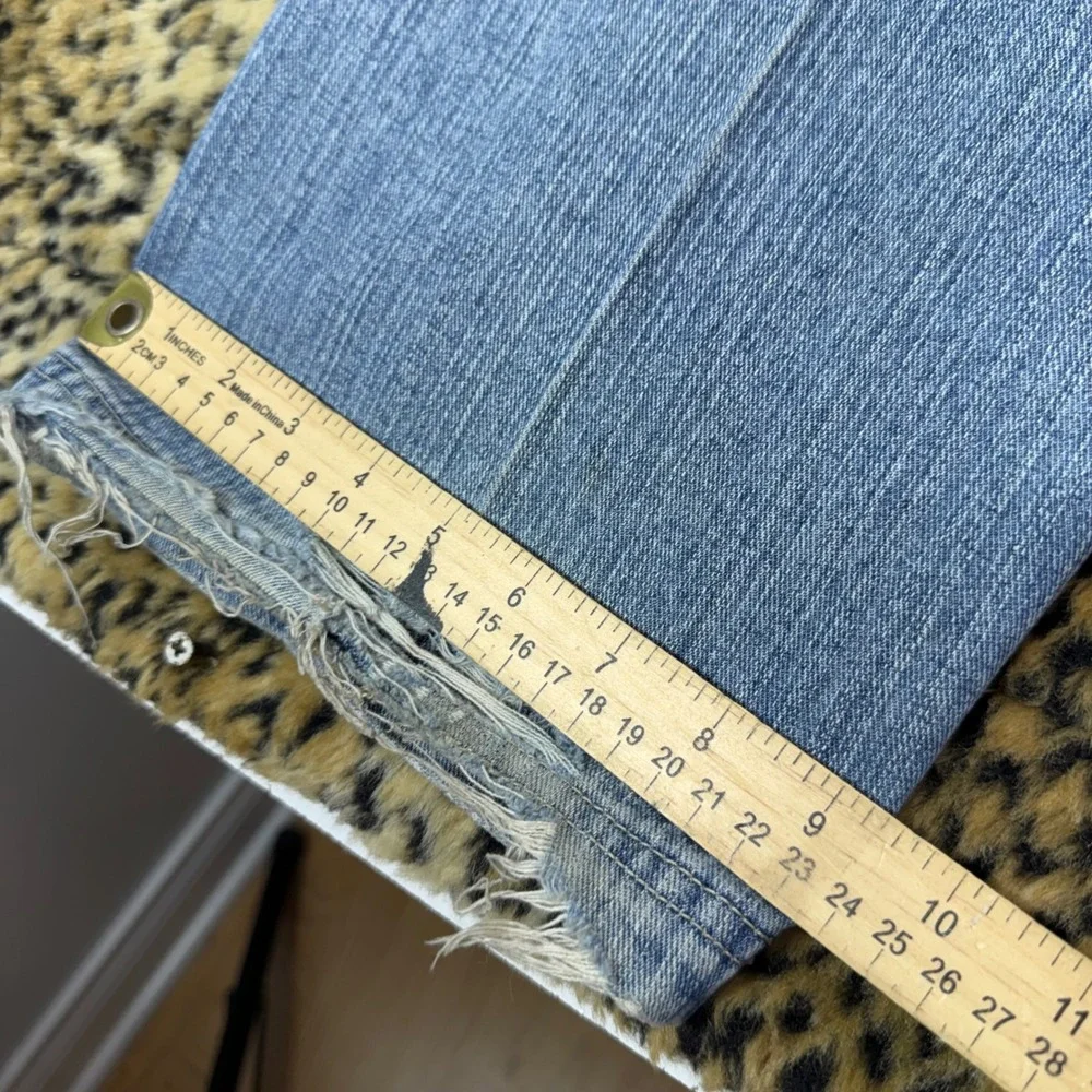 2000s Y2K Skater Baggy Moda Blue Jeans Size 40x34